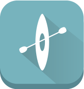 icon of a kayak
