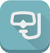 icon of a snorkel